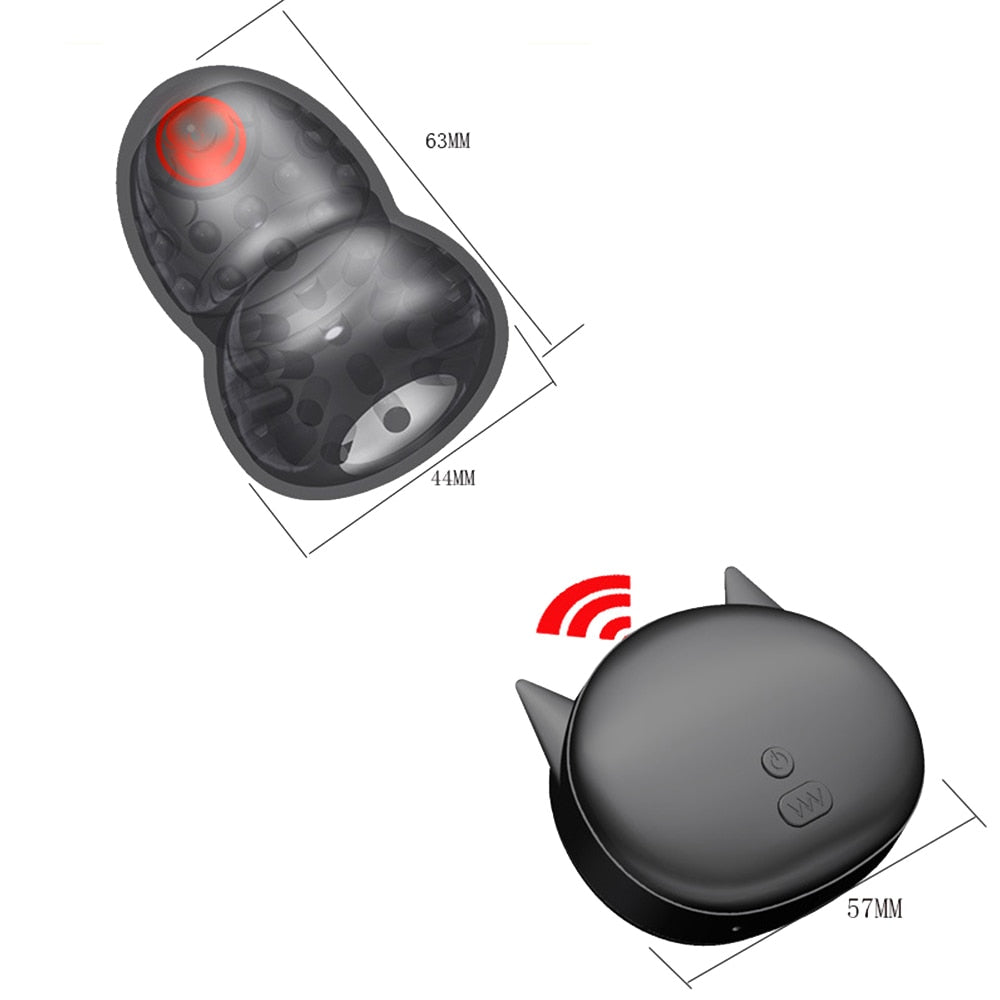 Remote Control Glans Vibrators Male Masturbation Adult Sex Toy For Me ...